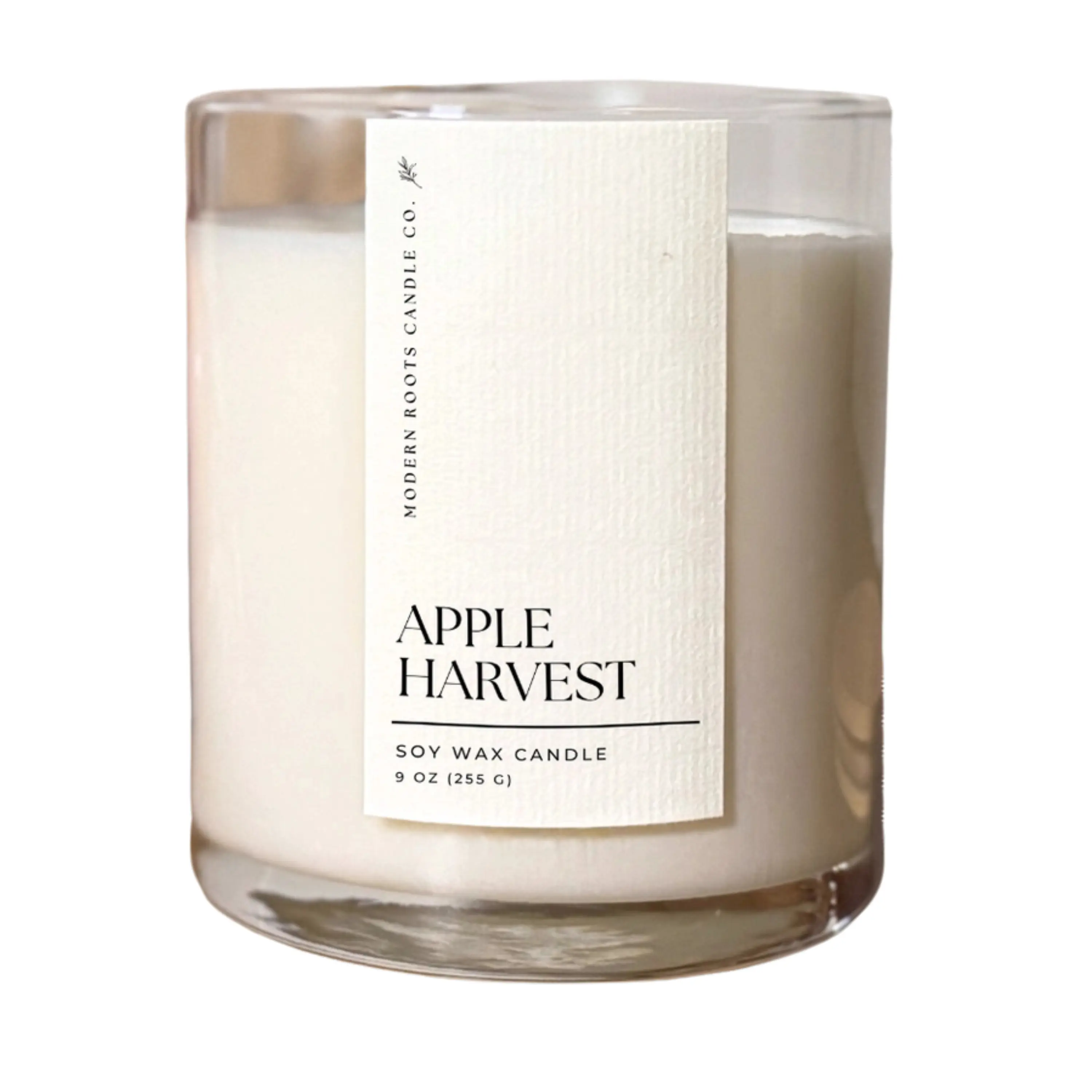 Apple Harvest Soy Wax Candle | Hand-Poured 9oz Soy Candle – Crisp Apple, Cinnamon & Clove Scent for Cozy Home Fragrance