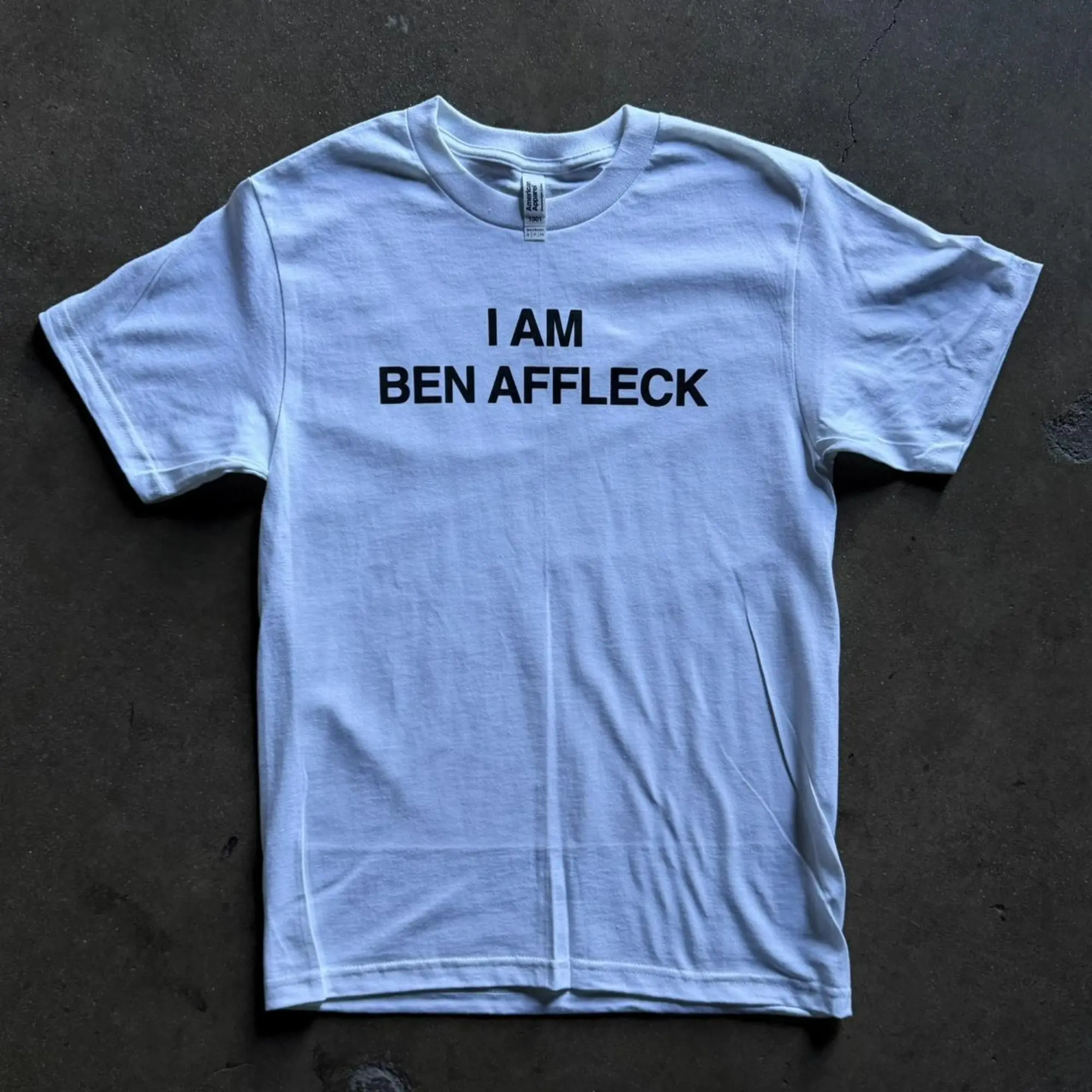 Cameron Winter ‘Ben Affleck’ Tee - Graphic T-Shirt 100% Cotton, Unisex Shirt Menswear Womenswear Streetwear Cotton Comfort