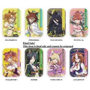 Uma Musume Pretty Derby: Beginning of a New Era Foil Marukaku Can Badge (Set of 8)