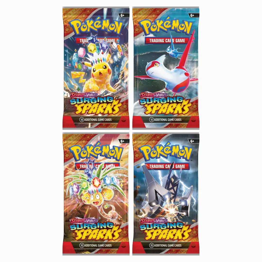 Pokémon TCG Surging Sparks SV08 Booster Packs