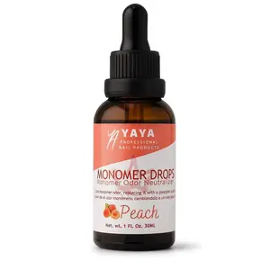 30ML Odor Out Drops for Liquid Acrylic Monomer Odor Neutralizer (Peach)