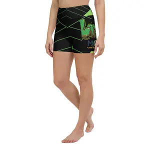 Authentic PHIM™ Women’s Biker Yoga Shorts – High-Waisted Motivational Squat Proof Gym Shorts