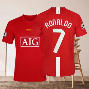 07-08 Short Long Sleeve NO.7 Cristiano Ronaldo Soccer Jersey