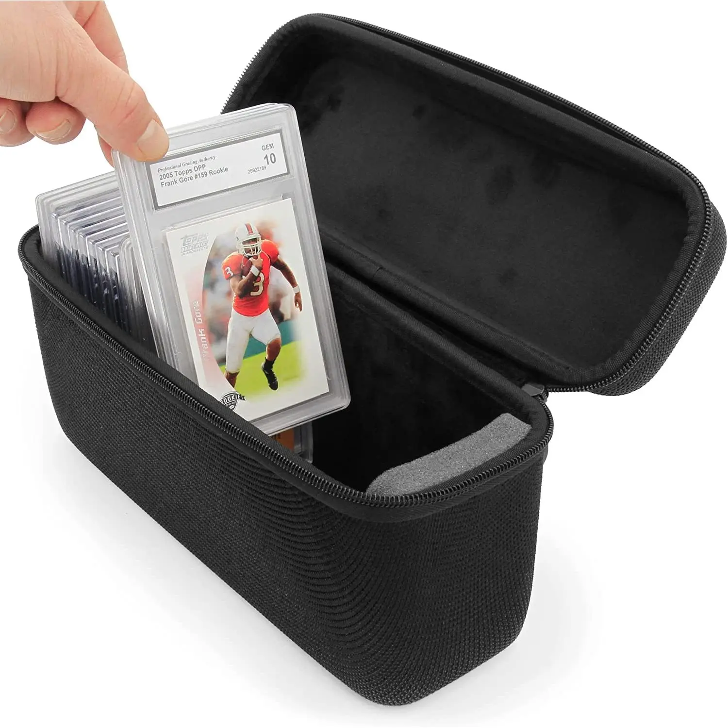Graded Card Case Compatible with 30+ BGS PSA FGS Graded Sports Trading Cards, Hard Shell Graded Slab Card Storage Box - TikTok Shop Graded Card Case Compatible with 30+ BGS PSA FGS Graded Sports Trading Cards, Hard Shell Graded Slab Card Storage Box - TikTok Shop