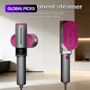 2-in-1 Steam lron &Clothes Steamer -Handheld Portable GarmentWrinkle Remover，Portable Travel Clothing Steamer lron, Fast Heat-Up, LargeSoleplate，90°Swivel Handle, New Year Gift, Garment Steam Machine