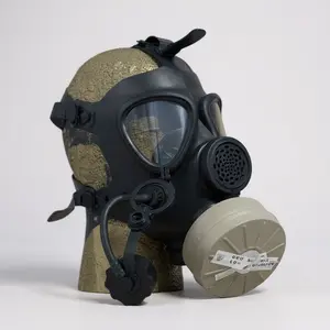 Israeli Military M-15 Gas Mask with Universal Drink Tube & Filter