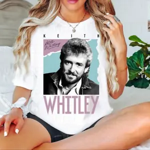 Vintage Keith Whitley Shirt, Music Legend Tee, Classic Country Shirt, Keith Whitley Tribute, T-Shirt GILDAN, Gift Fan, Gift Idea, For Man, For Woman