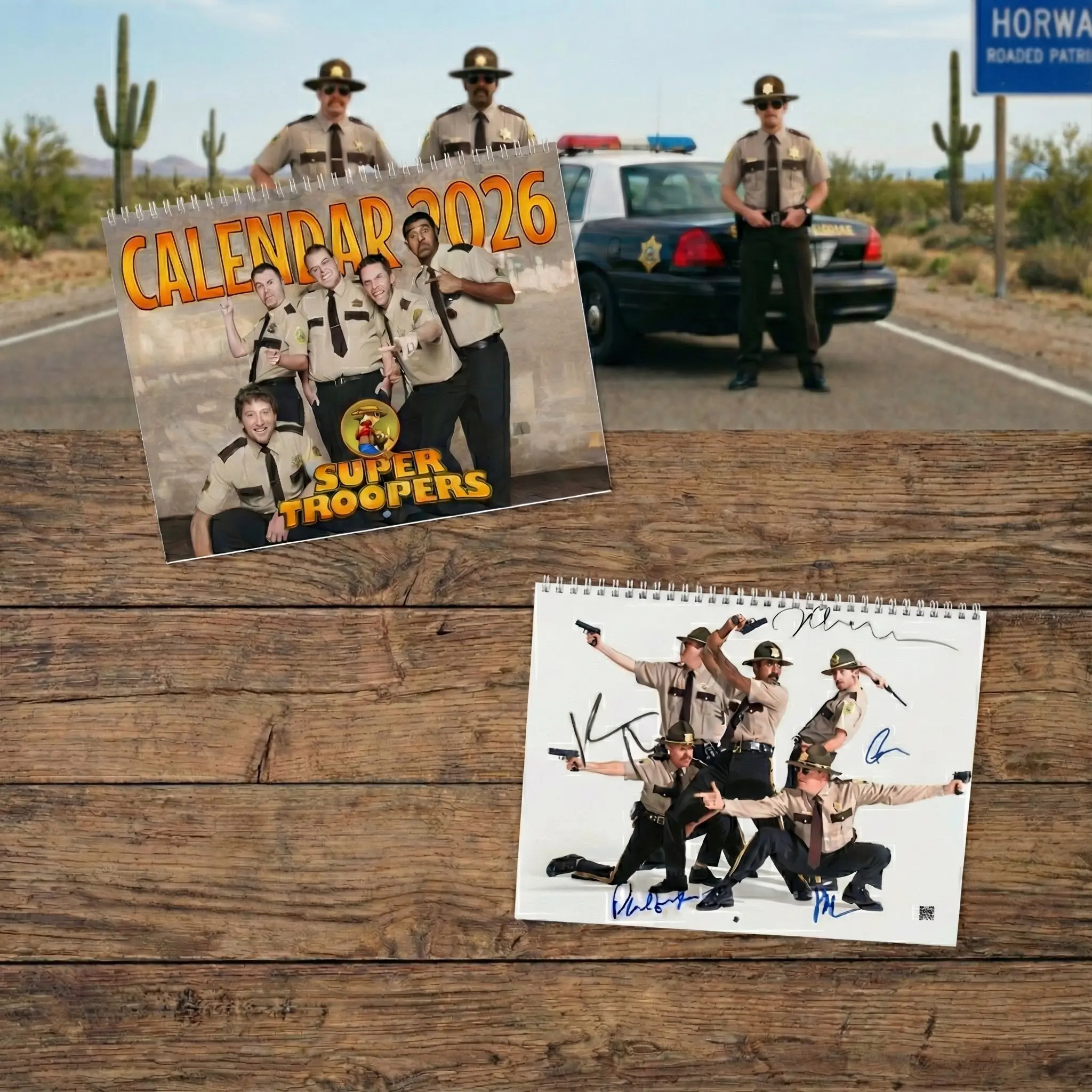 Super Troopers 2027 Calendar, Funny Movie Calendar, Gift for Fans Super Troopers