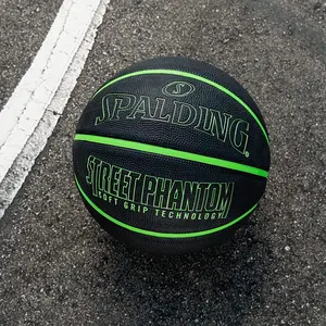 SPALDING Street NEON GREEN PHANTOM Indoor Outdoor Basketball Size 29.5" I NEW