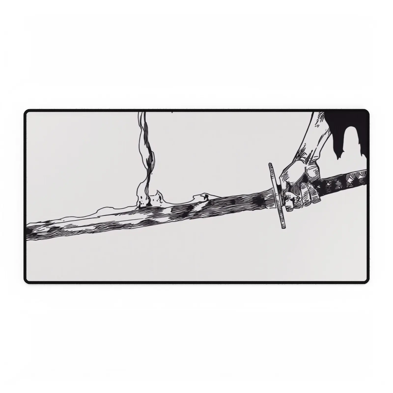 Bankai Bleach Yamamoto Anime Desk Mat Stylish Mouse Pad, Unique Gaming Gift Mousepad