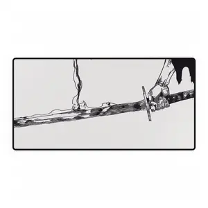Bankai Bleach Yamamoto Anime Desk Mat Stylish Mouse Pad, Unique Gaming Gift Mousepad