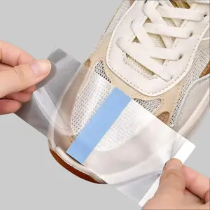 Toe anti-Dirty Anti-Moisture Film Rain Proof Patch Non Wet Shoe Aircraft  Shoe Cover Film No Glue Marks After Peeling Easy Peeling Easy Use