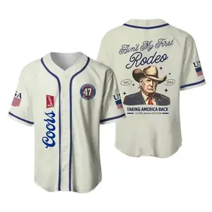 Customizable Patriotic American Jersey for Summer Events and Celebrations, Perfect for All Ages Baseball Jersey