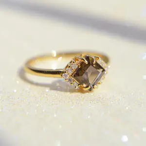 Smokey Quartz Ring