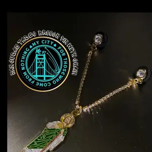 San Judas Tadeo Brooch - Fashion Accessory for Clothes