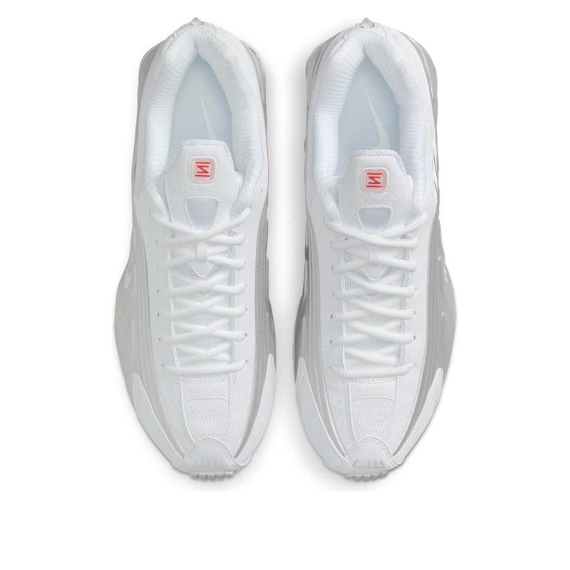 Nike Shox R4 'White Bright Crimson Metallic Silver' HQ1988-101 Nike Shox R4 'White Bright Crimson Metallic Silver' HQ1988-101