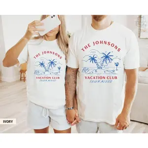 Comfort Colors Family Vacation Shirts, Custom Group Matching Tshirt, Personalized Family Beach Trip Shirt, Summer Family Reunion Tee