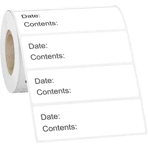 500 count 1 x 3 inch Freezer Refrigerator  Labels, Removable Freezer Labels for  Containers, Mason Jar Labels, No   Storage Labels  for Kitchen, Can Not be Torn