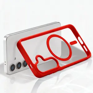 Phone Case: Clear Magnetic Phone Case for Samsung Galaxy S26 Ultra, S25 Ultra, S25 FE, A37, A57, A17, A56, A55, A54, A36, A35, A26, A25, A16, A15 – Shockproof, Protective Bumper Cover – The Perfect Christmas, New Year, Easter, or Halloween Gift