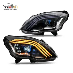TT-ABC LED Headlight for 2010-2017 Mercedes Benz W251 R-Class R300 R320 R350 R400 R500 Maybach Design Facelift Accessories LED Car Headlight Assembly Upgrade