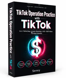 Comprehensive Social Platform Business Practice Handbook, Multi Module Shop & Content Operation Training Book, Practical Learning Gift for Aspiring Online Sellers & Content Creators