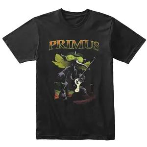 Vintage Primus band Tee, Album Men T-shirt, Cotton Fabric Black T-Shirt
