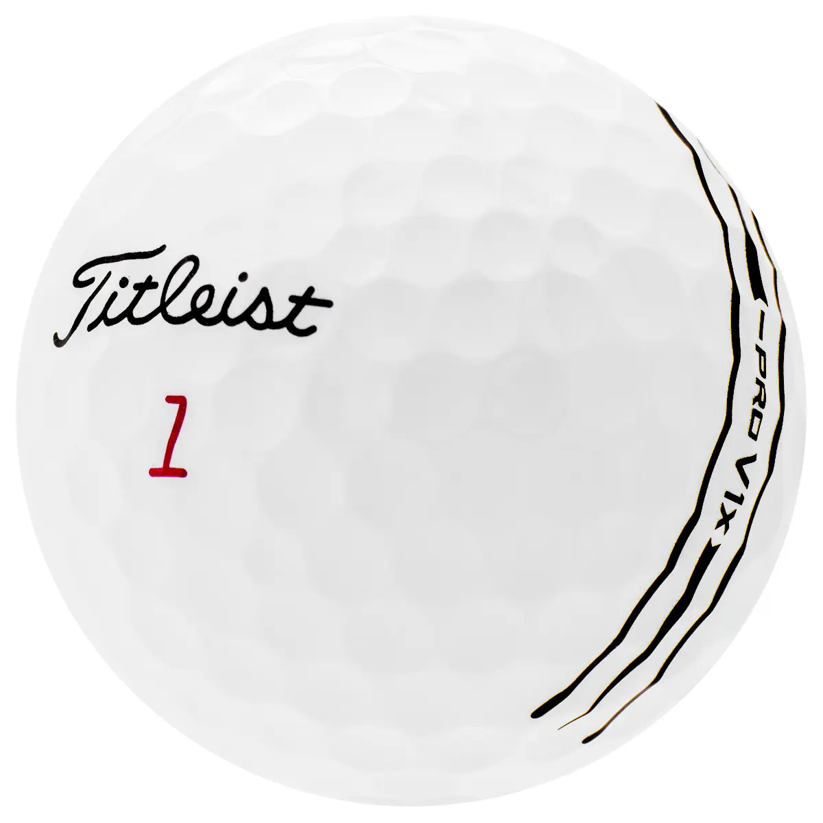 Titleist Pro V1x Left Dash Golf Balls - Golf Equipment Ball Set, Enhanced Alignment Aid, Added Alignment Aid, Pristine Quality 1 Dozen