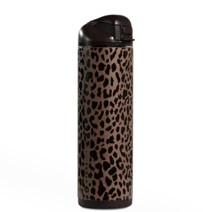 HydroJug Ease2o Water Bottle with Straw & Chug Lid, Stainless Steel, Vented Cap to Help Reduce Pressure, Water-Level Window, Cup Holder Friendly, Non-Slip Base