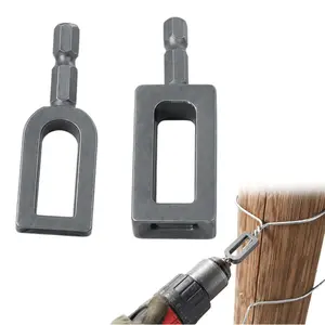 Carbon Steel Multifunctional Winder-Twister (Nos. 9, 11) – Iron Wire Winding Tool with Twisting Tube, Ideal for Large-Diameter Wires