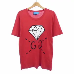 Pre-owned GUCCI Cotton Small Leather Goods T Shirt