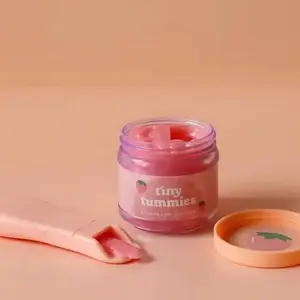 Tiny Tummies Jar & Spoon - Strawberry Custard