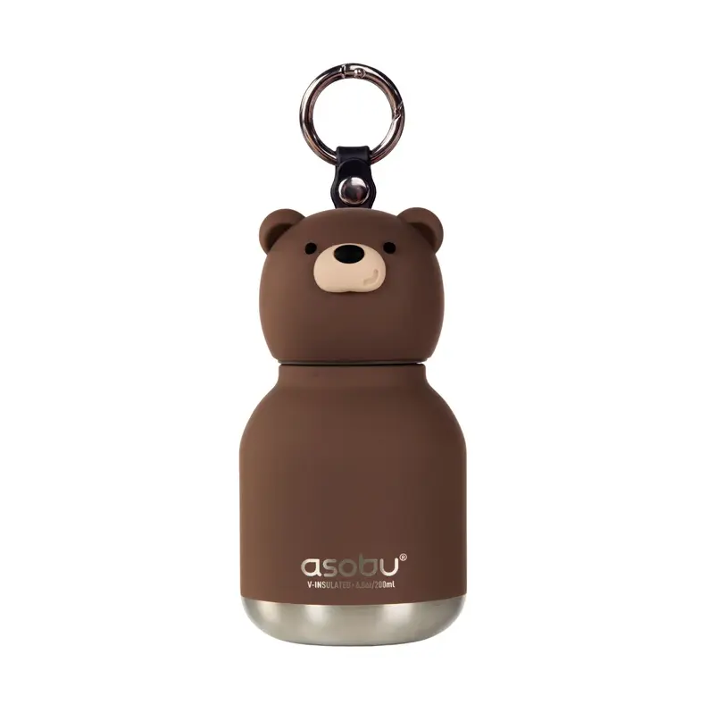 Mini Brown Bear Bestie Bottle Vacuum Flask