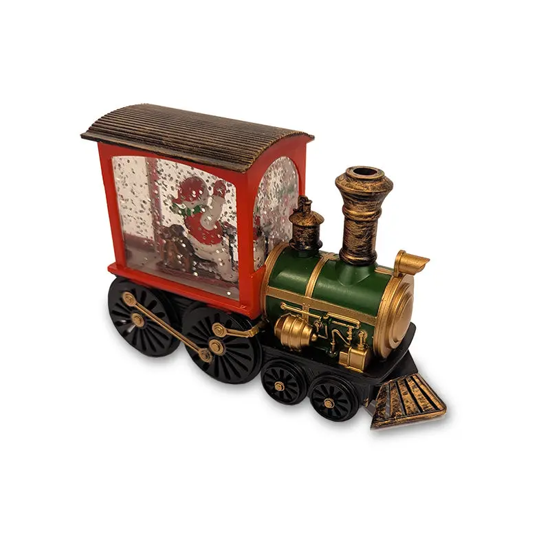 Green & Gold Santa Train