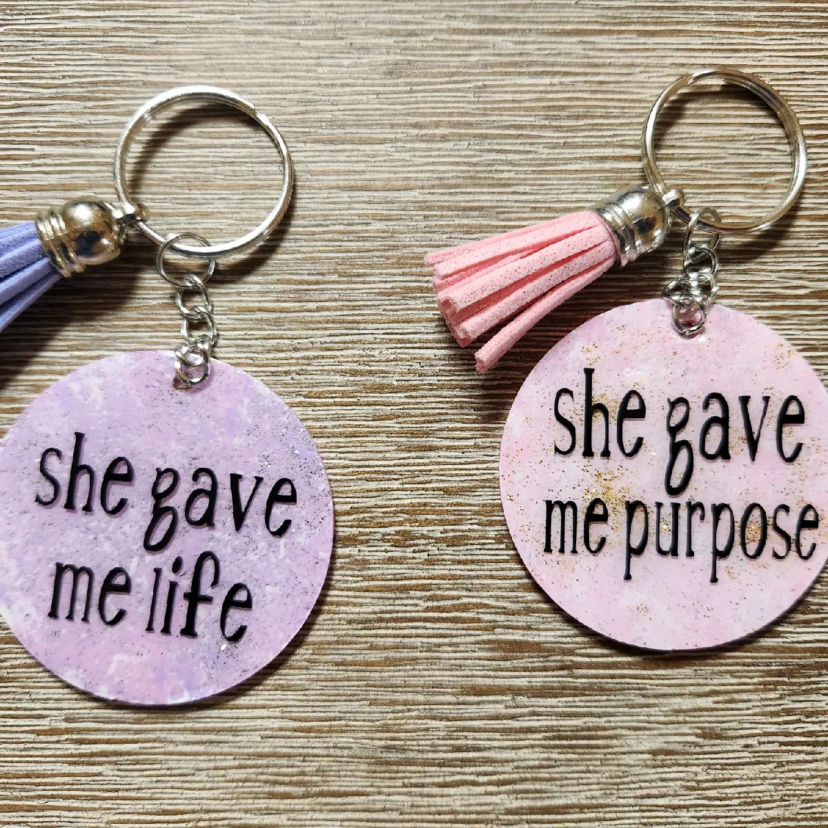 Mother/Daughter Keychain