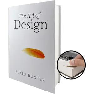 Real Paper Diversion Book Safe with combo lock- Secret Box Box- Art of.Safe for money, disguised safe, real book pages, money hiding, diversion safe.
