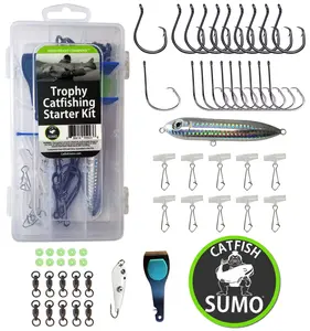 Complete Trophy Catfishing Starter Kit - 55 Pieces for Catching Your First Trophy Catfish