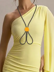 Women's Geometric Necklace, Simple Fashion Accessory, Casual Daily Wear Jewelry, Versatile Commute & Date Perfect Gift