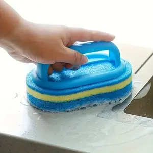 Magic Cleaning Sponge, Magic Eraser Sponge, No Electricity Design, Multi-Surface Cleaner, Bathroom Cleaning Tool, Kitchen Scrubber for Kitchen, Bathroom, Glass, Walls, Toilet, Ceramic, Car, Home Gift