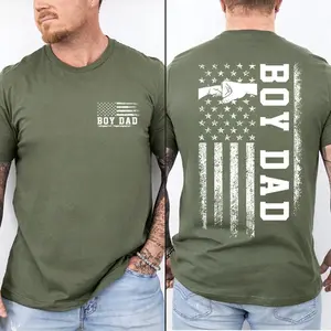 Boy Dad T-Shirt, Proud Dad of a Boy Shirt, Father’s Day Gift from Son, New Dad Graphic Tee, Men’s Full Size Top