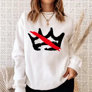 [Sale off up to 65%][Free Ship] Crown No Kings Sweatshirt and T-Shirt, 18th October Protest Crewneck, Democrats Shirt, Men Women Cotton Long Sleeve