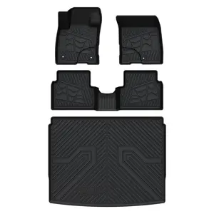 Lasfit fit for 2021-2025 Ford Bronco Sport Custom Floor Mats & Cargo Mat, Fit Carpet Floor Only