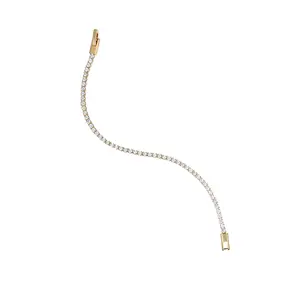 Diamond Tennis Bracelet / Necklace with Cubic Zirconia Stones (H94)