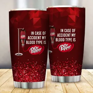 Drink Dr Pepper Stainless Steel Vacuum Insulated Tumblers