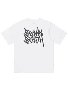 2026 Summer Korean Trend Y2K Style T-Shirt High Quality Printed Letter Crew Neck Short Sleeve Lazy Comfortable Style T-Shirt