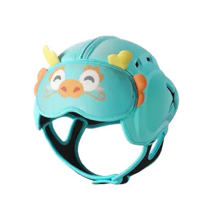 Mambobaby Dinosaur Baby Safety Headgear for Crawling & Walking, Anti-Shock Inner Layer, Skin-Soft Outer Layer, Soft Protective Dome Cap