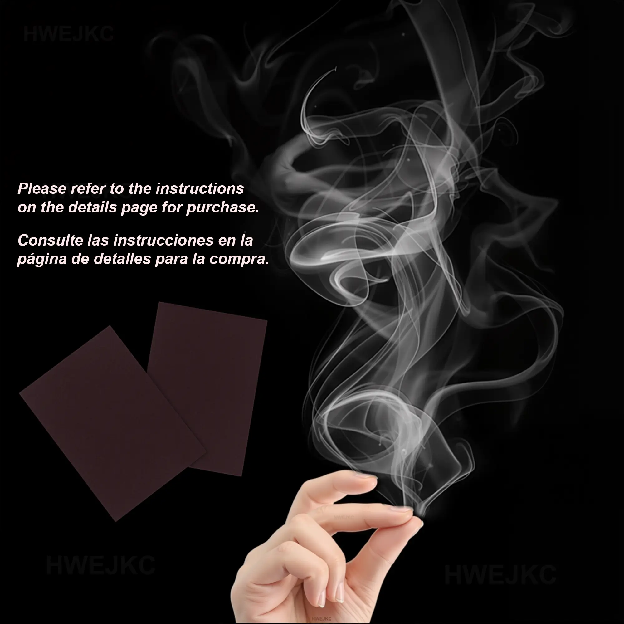 10Pcs Magic Tricks Tools Ultimate Magic Kit Cool Close Up Magic Finger Smoke Hell Smoke Stage Toys Illusion Props HWEJKC