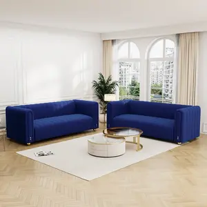 Luxury Velvet Sofa | Multiple Colors | Modular 3+1/3+1+1/3+3 Combinations | Modern Living Room Furniture