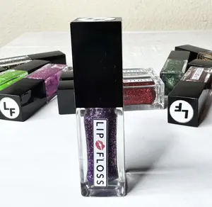 Lip Floss Purple Rain High Shine Lip Gloss 4.5ml - Non-Sticky Formula with Shea Butter & Vitamin E for Moisturized Lips