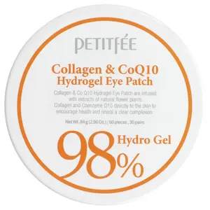 Petitfee Collagen & CoQ10 Hydrogel Eye Patch, 60 Patches, 2.96 oz (84 g)