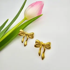 Tiffani Bow Studs